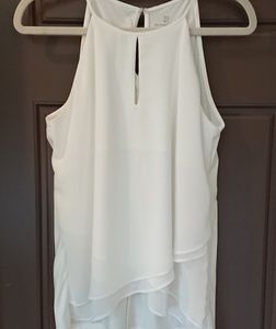 NY&Co White Halter Top